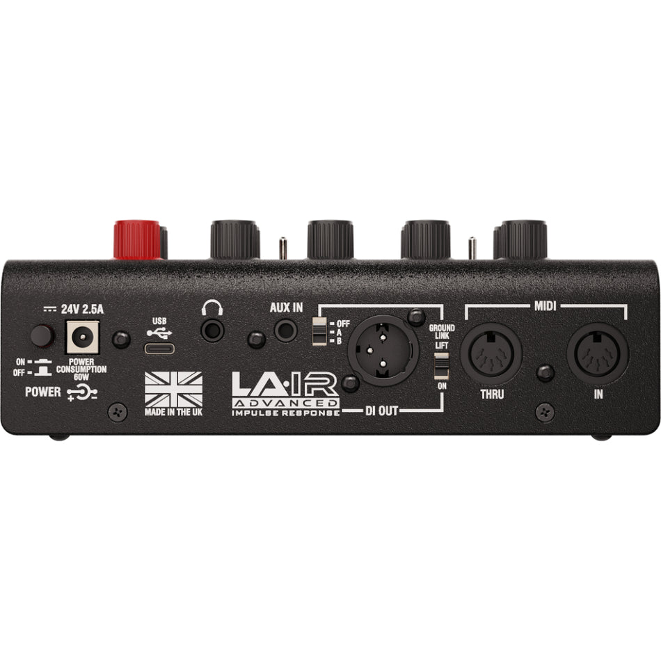 Laney BCC-Supergrace Loudpedal Boutique Dual Guitar Amplifier Pedal 60W Billy Corgan - side profile view - Harmony House Dubai