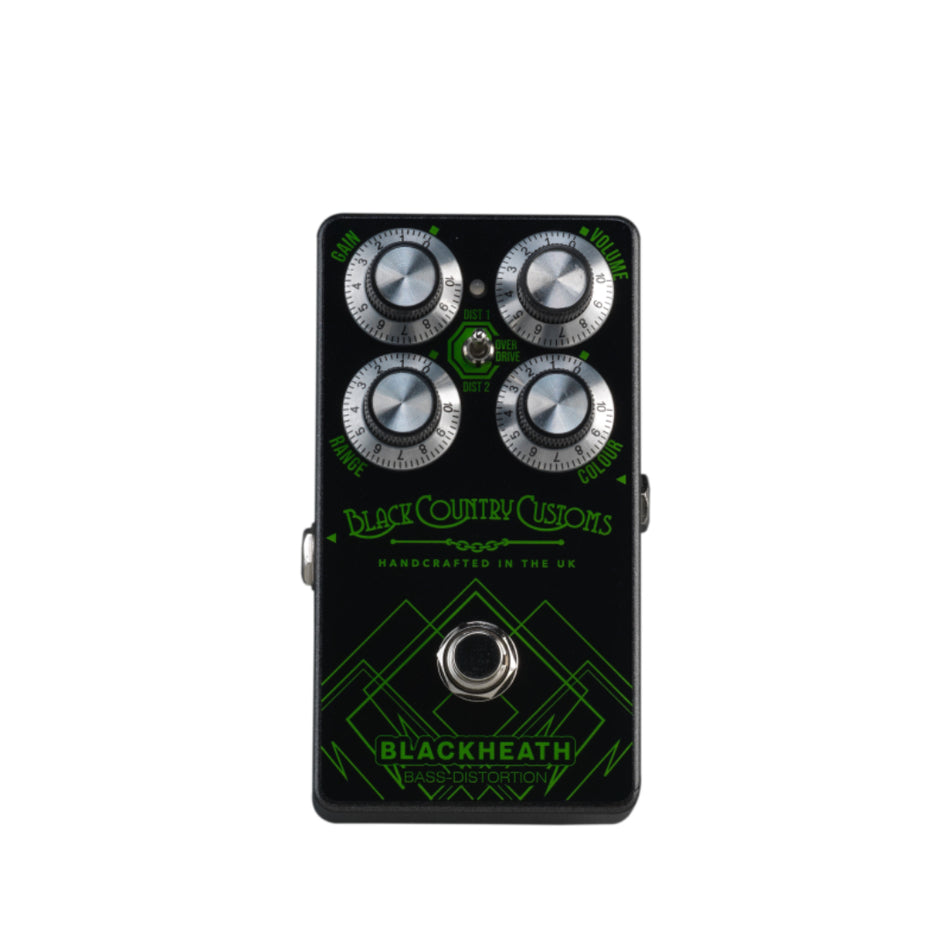Laney BCC-Blackheath Boutique Bass Effect Pedal Distortion - front view - Harmony House Dubai