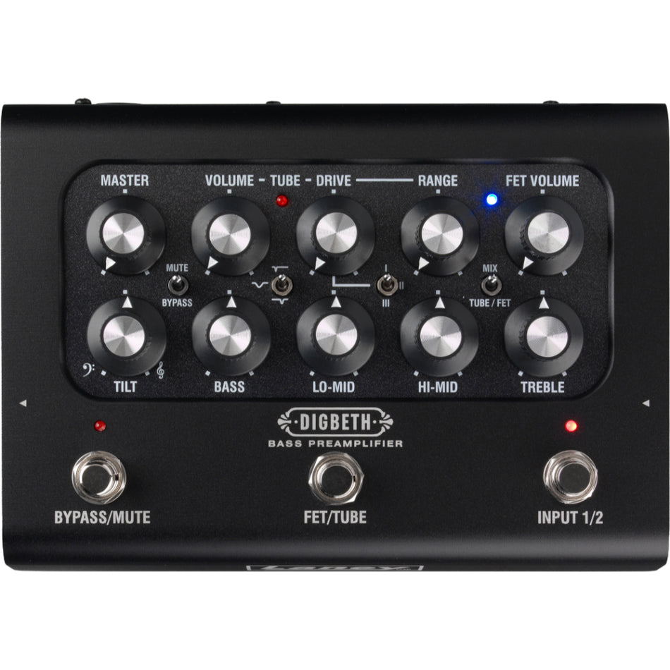 Laney DB-East-Pre Nathan East Digbeth Bass Preamplifier - front view - Harmony House Dubai