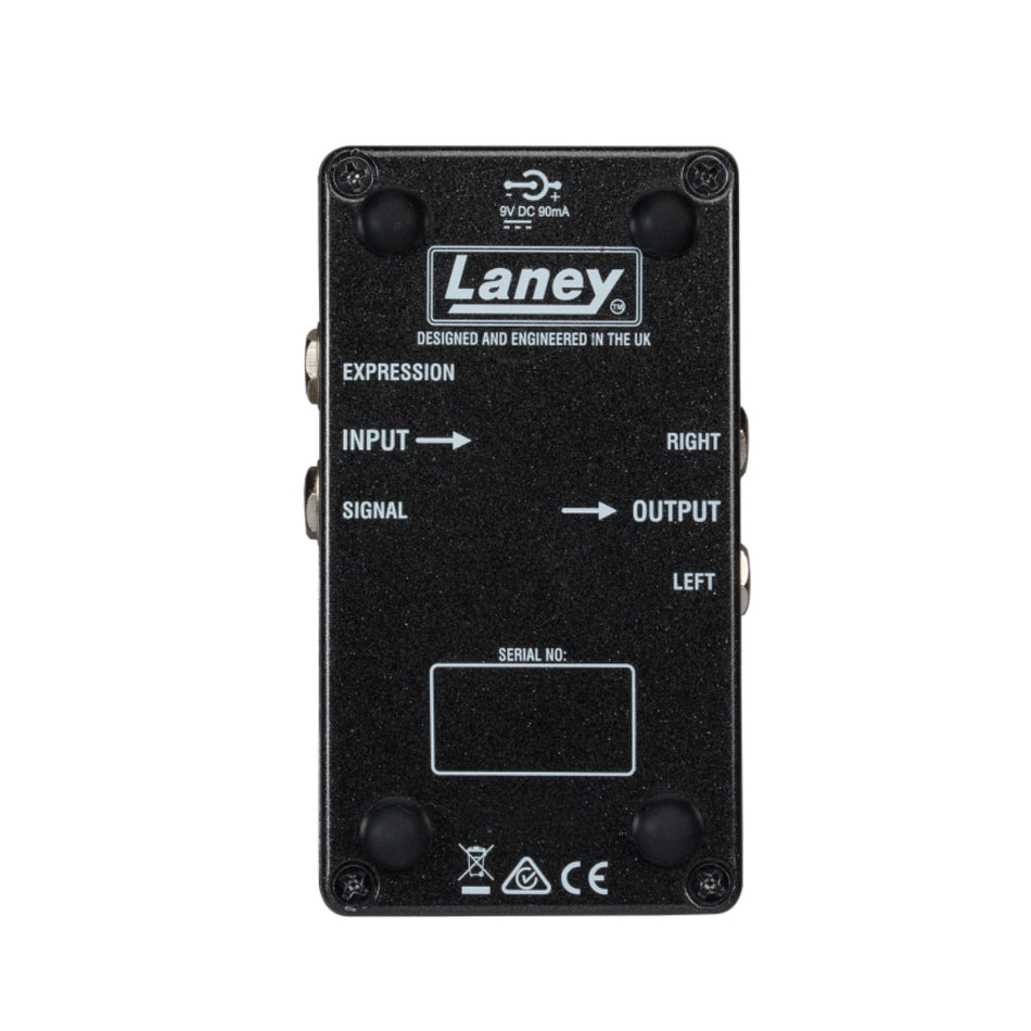 Laney BCC-Secretpath Boutique Effect Pedal Reverb Shimmer - side profile view - Harmony House Dubai