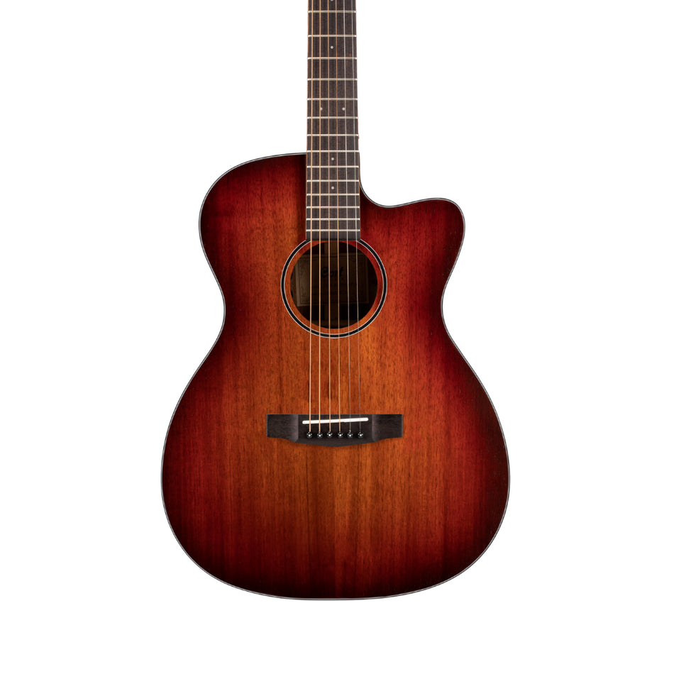 Cort CORE-OC-ABW-OPLB Electric Acoustic Guitar with Case| Open Pore Light Burst