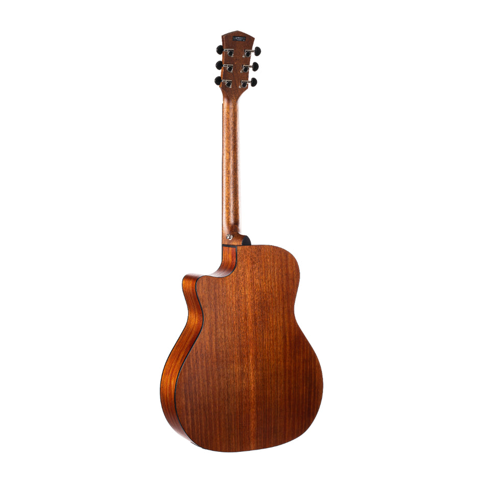 Cort  CORE-GA ABW OPLB Electric Acoustic Guitar with Case | Open Pore Light Burst