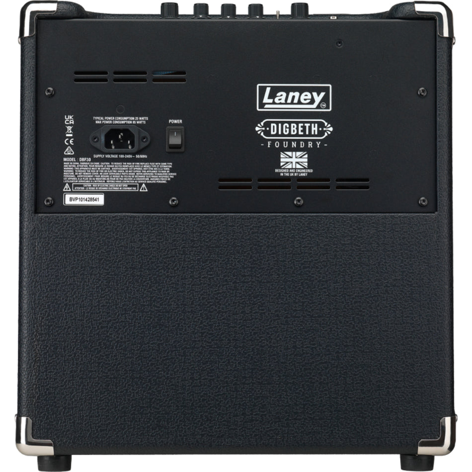 Laney Digbeth Foundry DBF30 - 30W - 1x 8 Bass Combo Amplifier