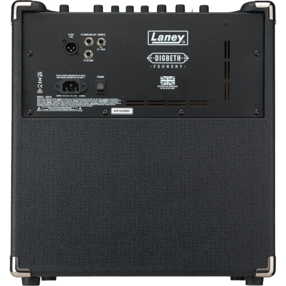 Laney Digbeth Foundry DBF50 - 50W - 1x10 Bass Combo Amplifier