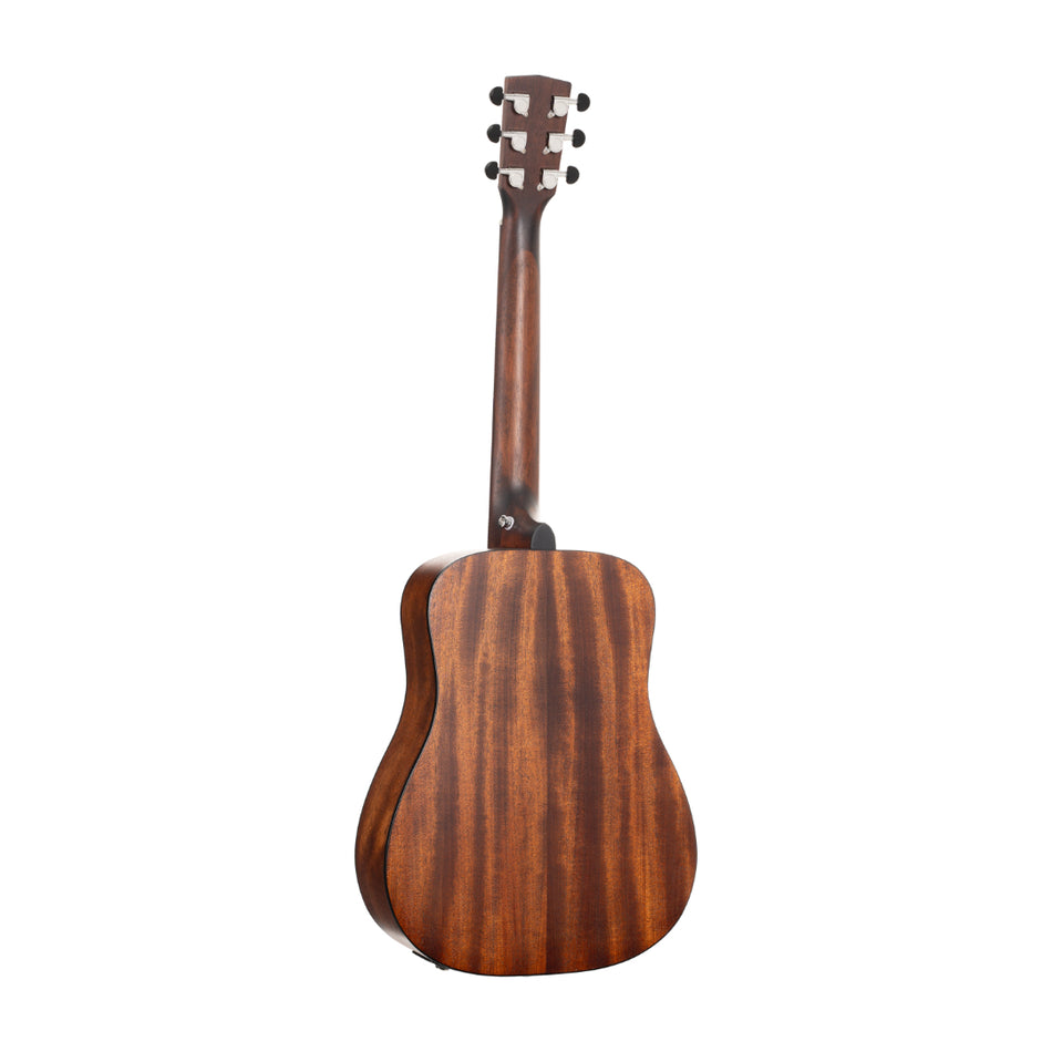 Cort Earth GO OPBB Acoustic Guitar with Case | Open Pore Brown Burst