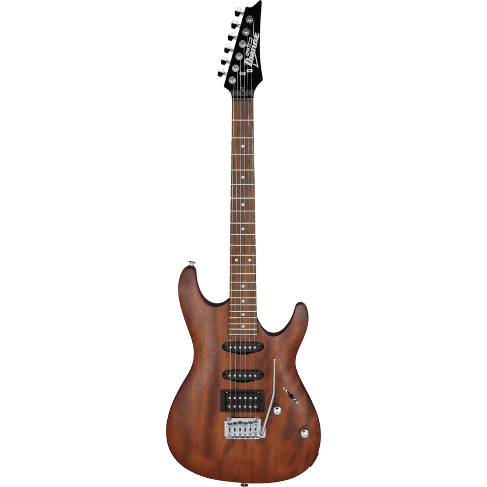 Ibanez GSA60-WNF Electric Guitar Walnut Flat - front view - Harmony House Dubai