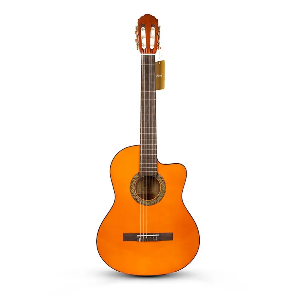 Cort AC100CDX-YT Classical Guitar with Case | Yellow Tint