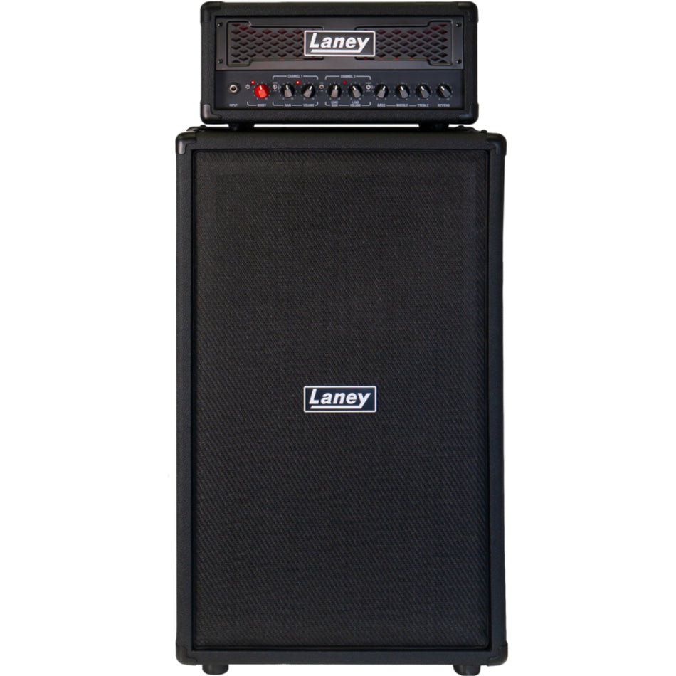 Laney Ironheart Foundry IRF-DUALRIG212 - 60W Guitar Amplifier Head and 2x12" Cabinet