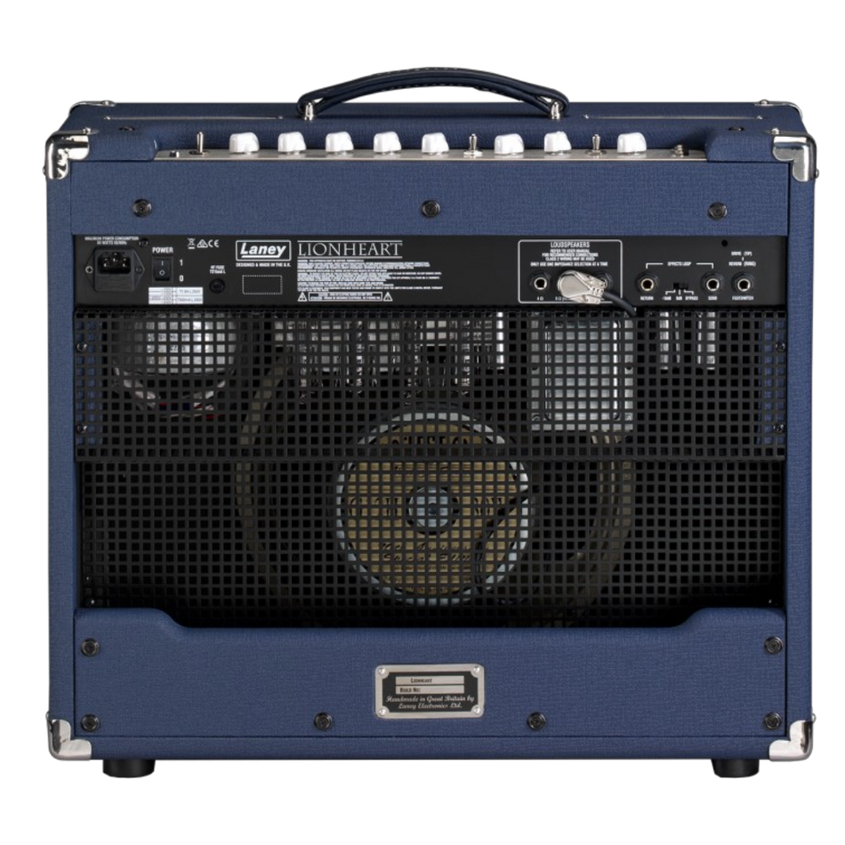 Laney Lionheart L20T-112 All Tube Guitar Combo 1x12 - side profile view - Harmony House Dubai