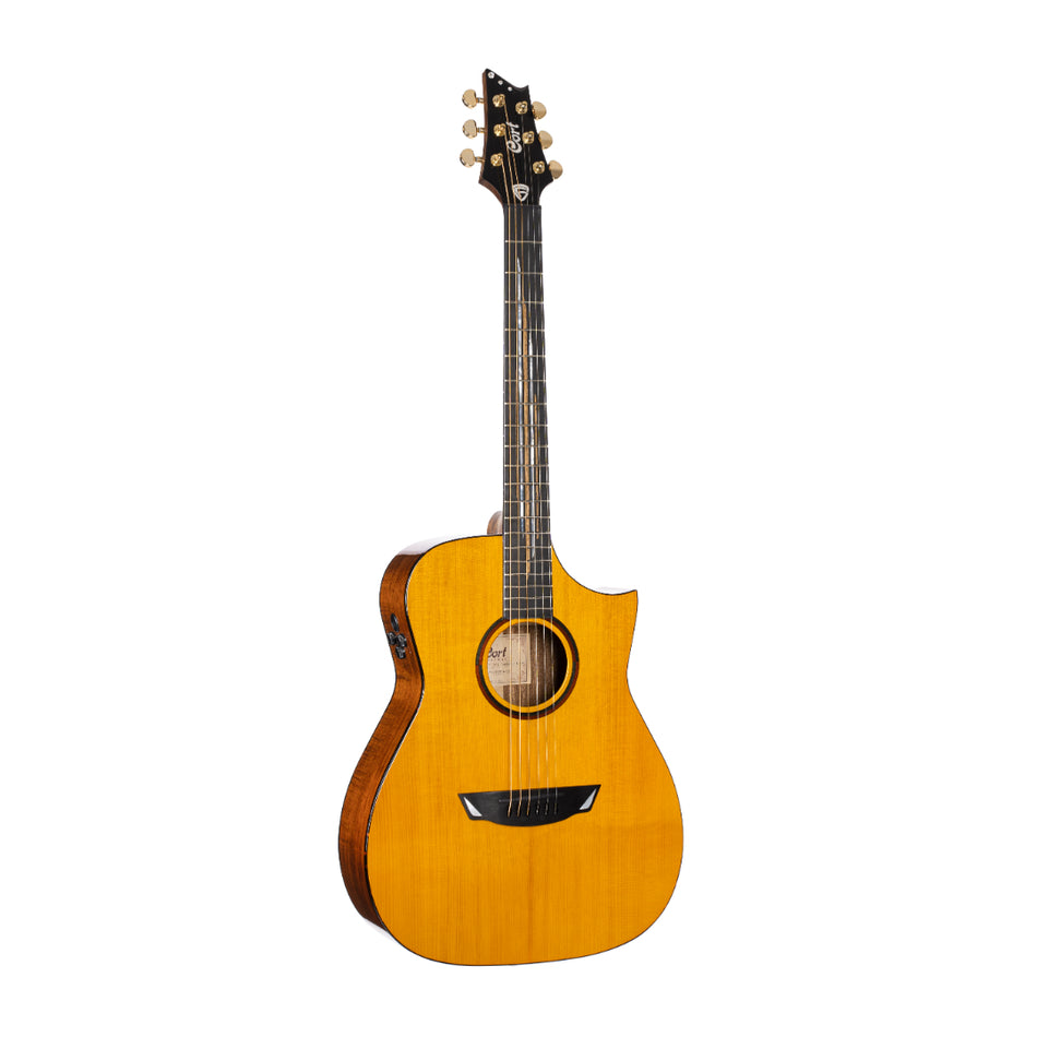 Cort LUXE II NAT Acoustic Guitar with Case | Natural Gloss