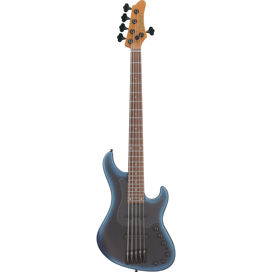 Ibanez MDM1005-MAM 5-String Bass Guitar with Bag | Midnight Arctic Ocean Matte