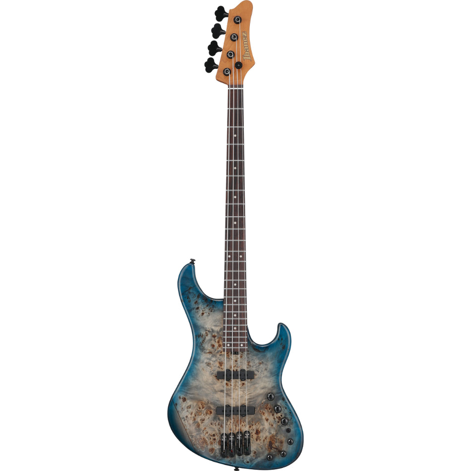 Ibanez MDM1600-CTL 4-String Bass Guitar with Bag | Cosmic Blue Starburst Low Gloss