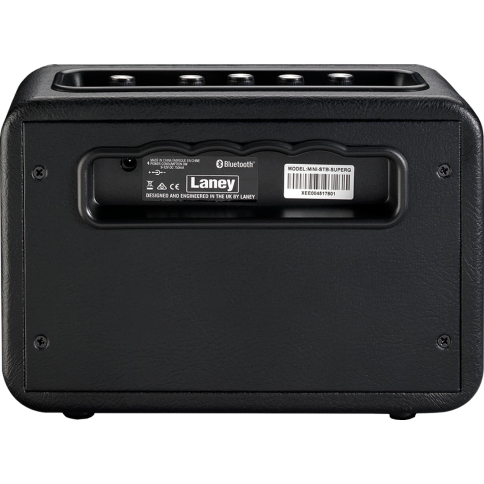 Laney MINI-STB-SUPERG Battery Bluetooth Guitar Amp | Black