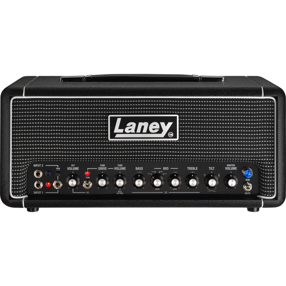Laney DB-East Nathan East Digbeth Bass Amplifier Head 1000W Black - front view - Harmony House Dubai