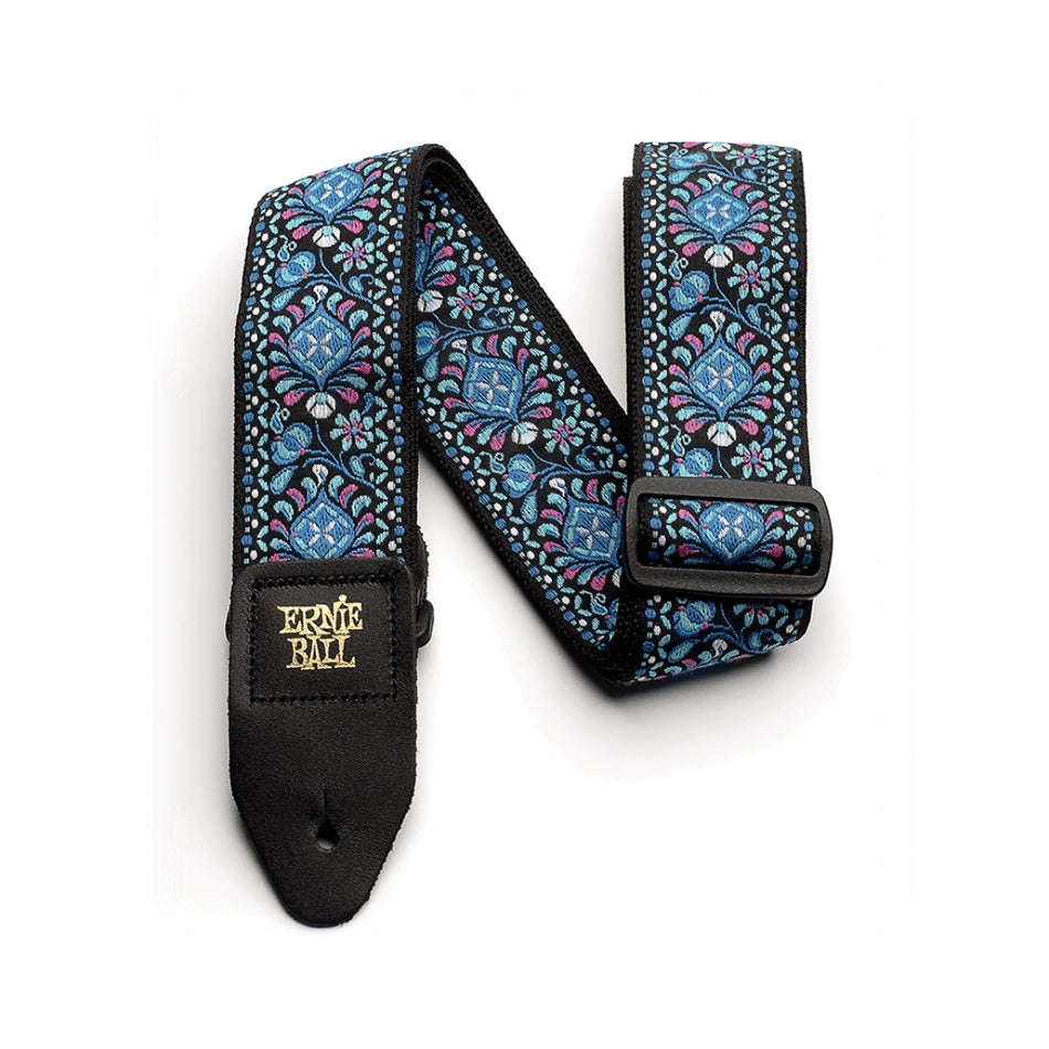 Ernie Ball P04097 – Indigo Orchid Jacquard Guitar Strap