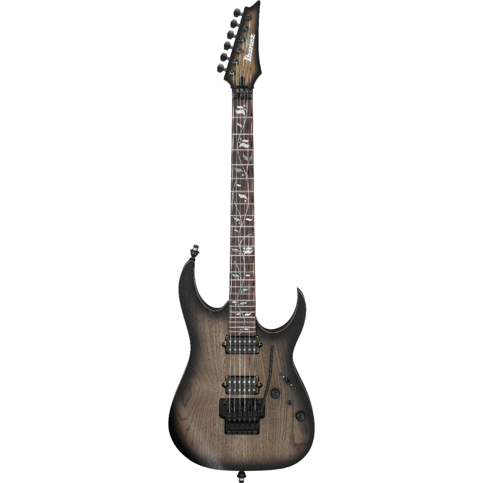 Ibanez RG8620AH-AGF Electric Guitar | Anvil Gray Burst Flat