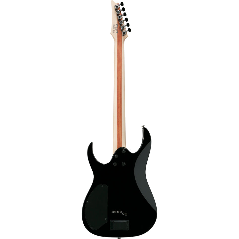 Ibanez RGIB21-BK Electric Guitar Black - side profile view - Harmony House Dubai
