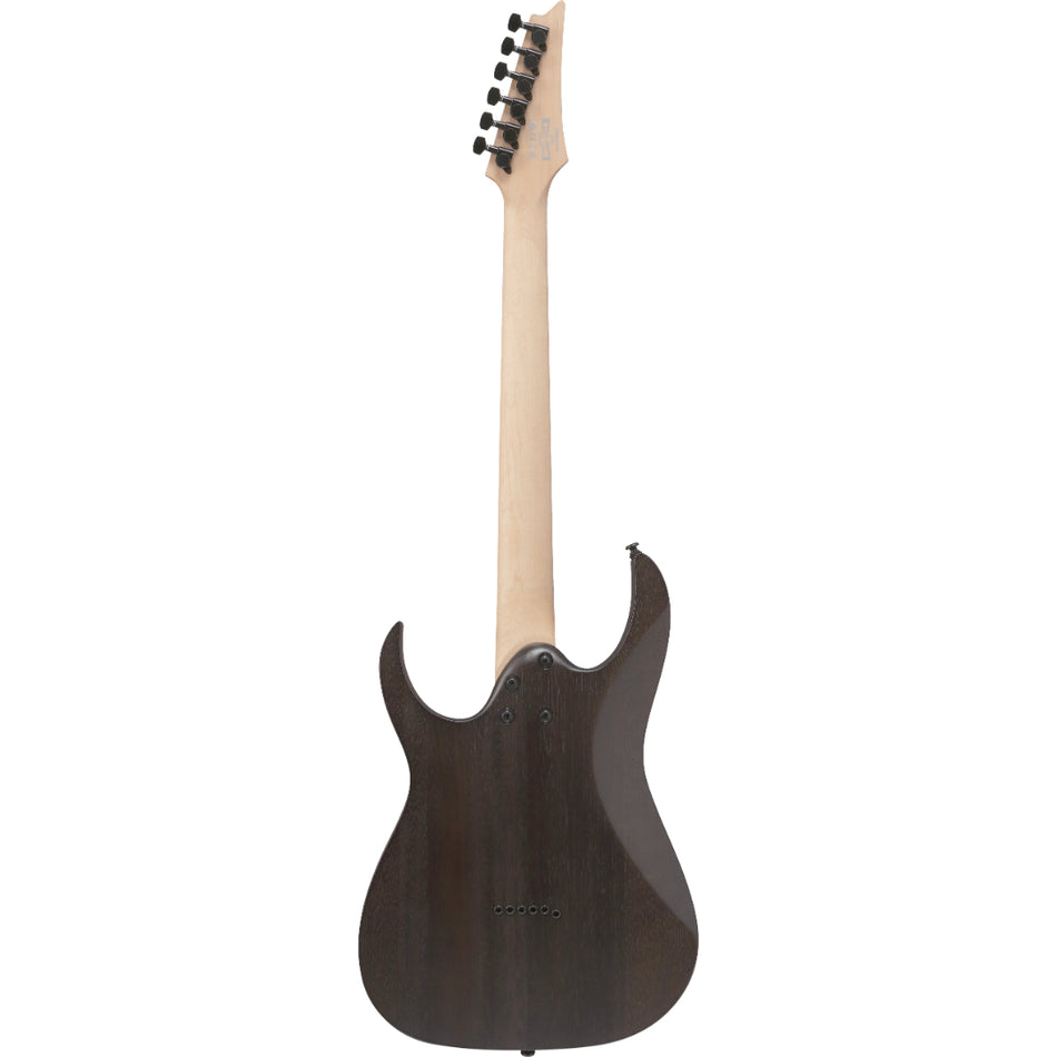 Ibanez RGR431PB-CGF Electric Guitar Charcoal Gray Flat - side profile view - Harmony House Dubai