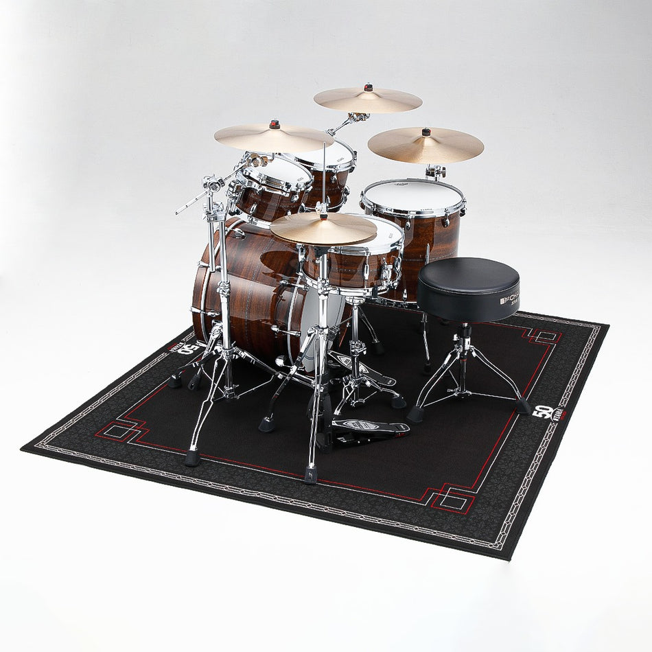 TAMA TDR-50TH Drum Rug featuring TAMA 50th Anniversary Logo
