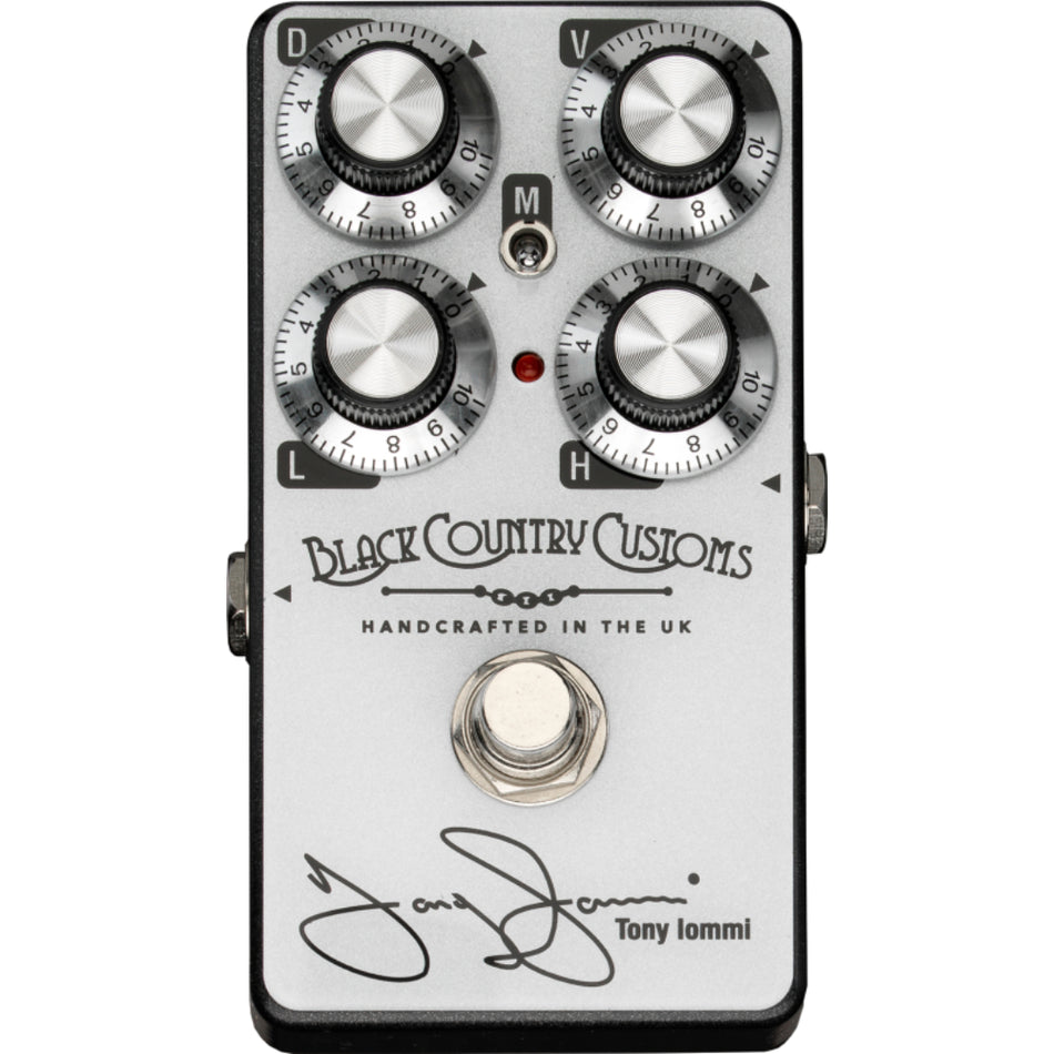 Laney TI-Boost Tony Iommi Signature Boost Pedal - front view - Harmony House Dubai