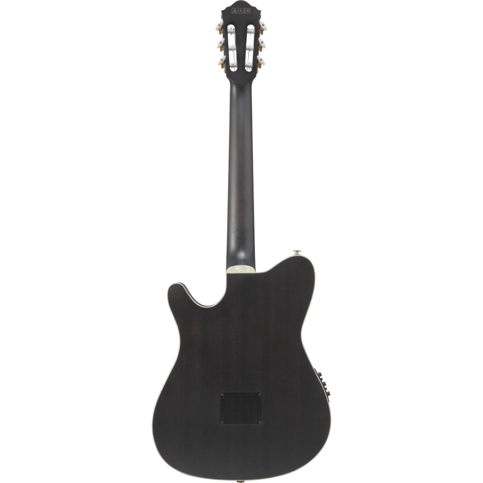 Ibanez TOD10N-TKF - Acoustic Electric Guitar | Transparent Black Flat