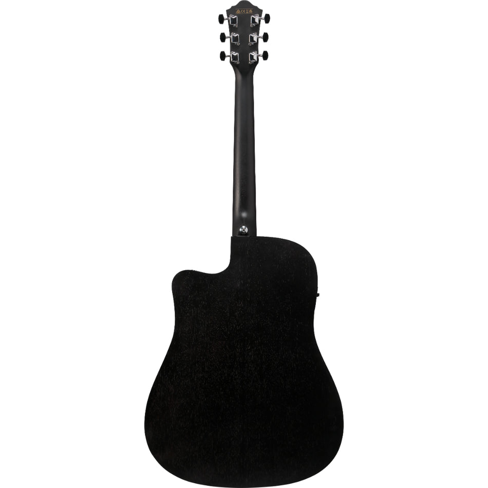 Ibanez V44CE-WK - Acoustic Guitar | Weathered Black Open Pore