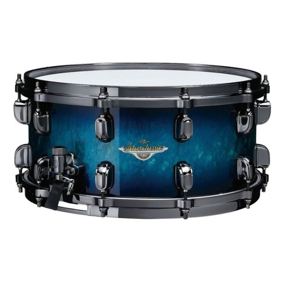 TAMA MAS136BN-MEB – Starclassic Maple Snare 13x6 | Molten Electric Blue Burst